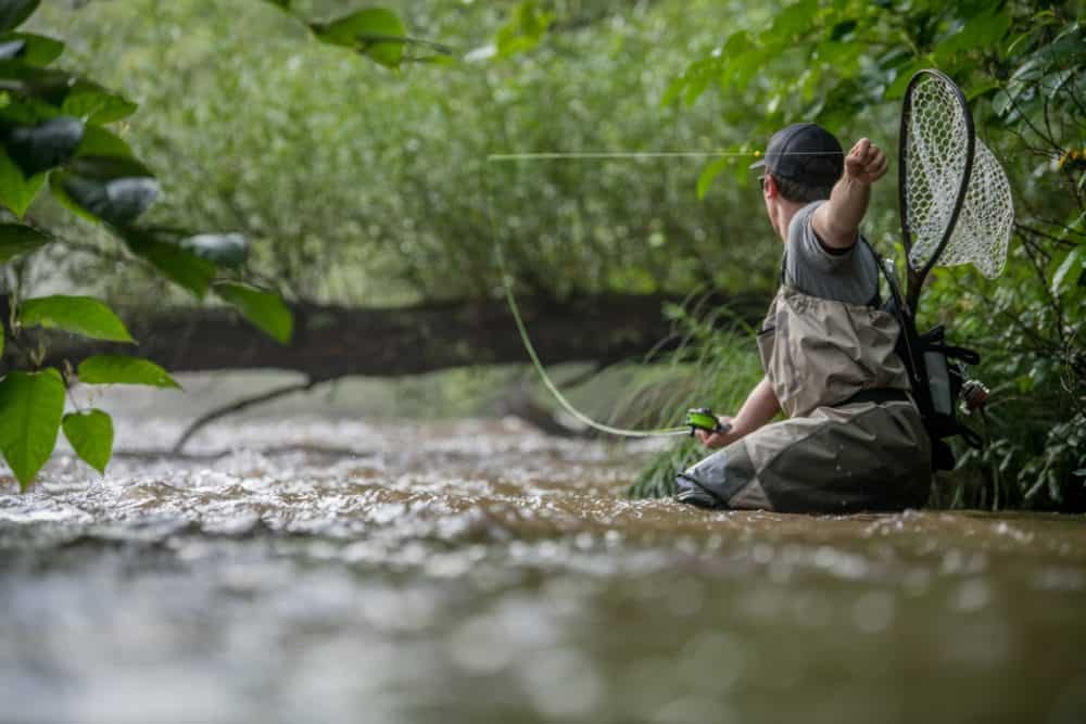 How to do the Bow and Arrow Cast: Fly Fishing with Trees Behind You