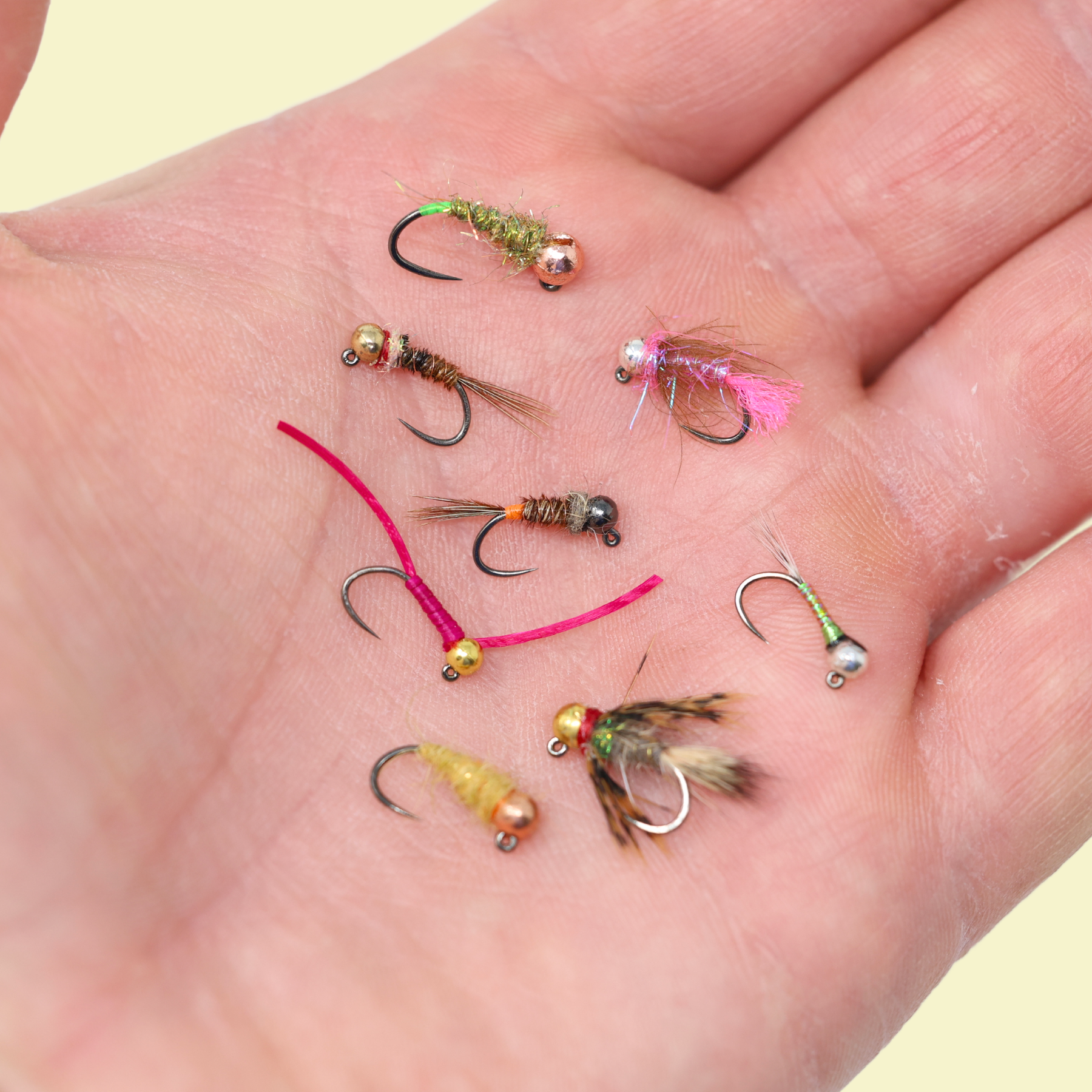 euro fishing best bait and hook 48 Fly Euro Nymphing Assortment