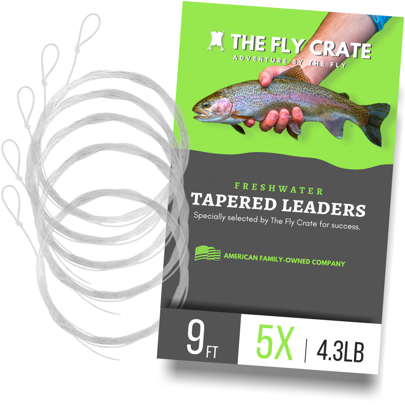 Fly Leader Types Fly Leaders For Fly Fishing Flies - The Fly Crate