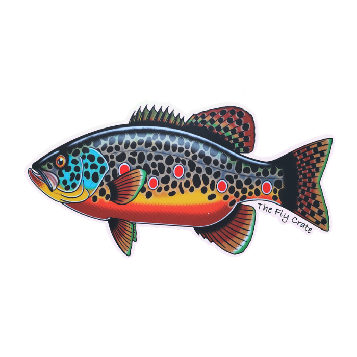 Brown Bass Sticker