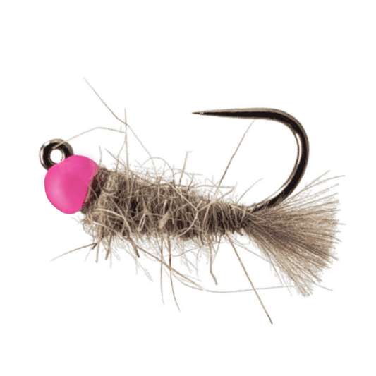 Euro Tungsten Pink Rabbit Jig Nymph