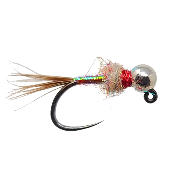 thumbnail image 2 of Tungsten Rainbow Warrior - Extra Heavy - Fly Fish Food 2 of 9