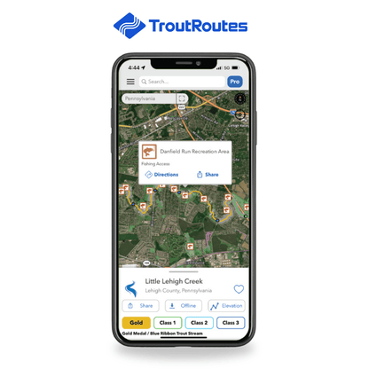 TroutRoutes 1 Year Pro Membership