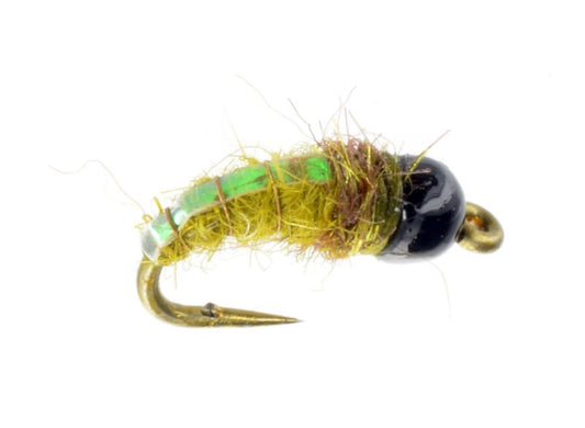 Tungsten Bead Electric Caddis